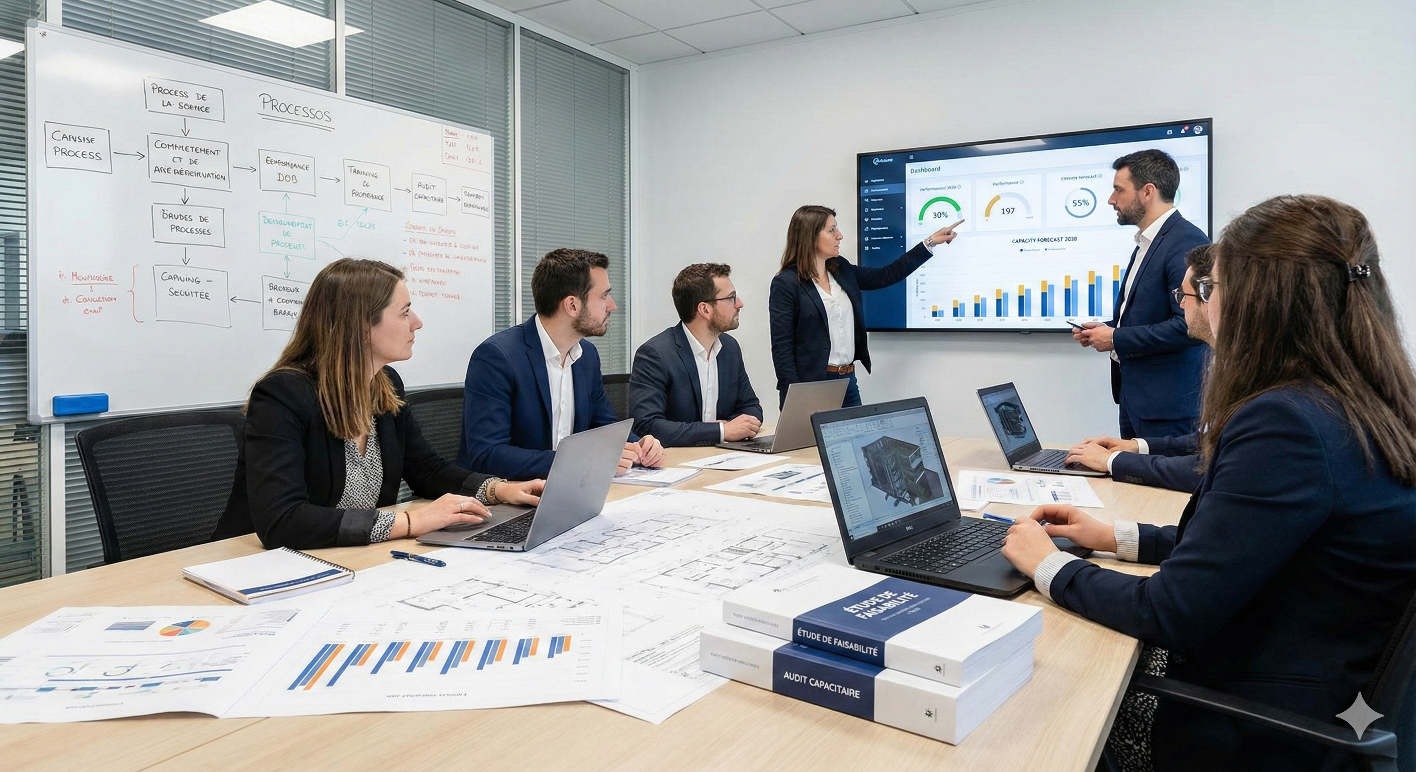 Schéma technique d'audit d'infrastructure réseau et cartographie des systèmes